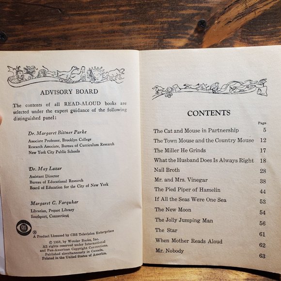 Vintage “Captain Kangaroo: Stories to Read Aloud” Book, Copyright 1958 - Picture 4 of 4